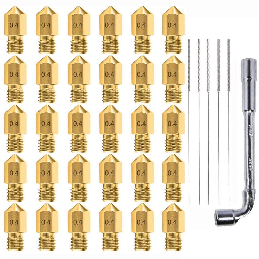 MK8 Nozzles Kit  0.4mm 30PCS