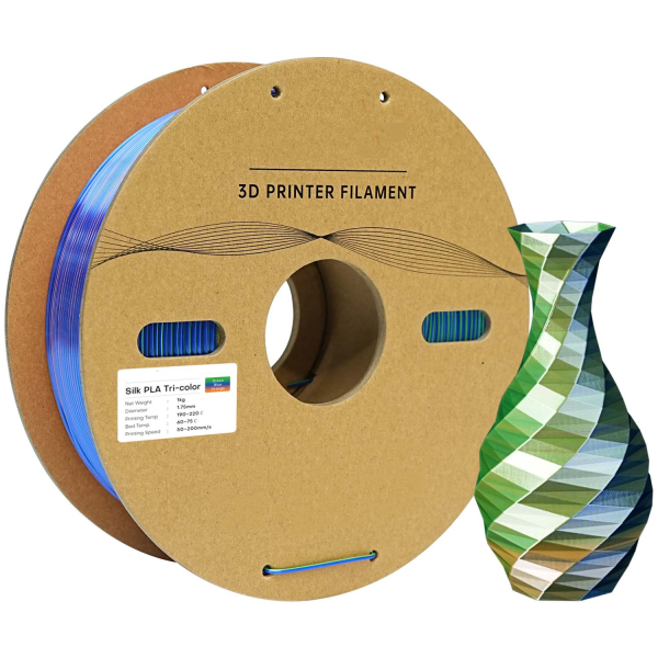 Triple Color Silk PLA 1.75MM