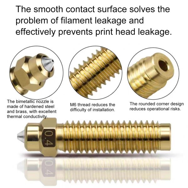 Centauri Brass + Hardened Steel Nozzle - Image 3