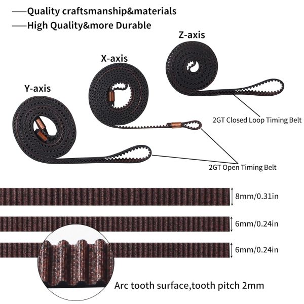 Kobra 3 Timing Belt Kit - Image 2