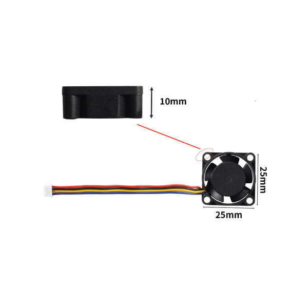 X1 Hotend Cooling Fan 2510 - Image 2