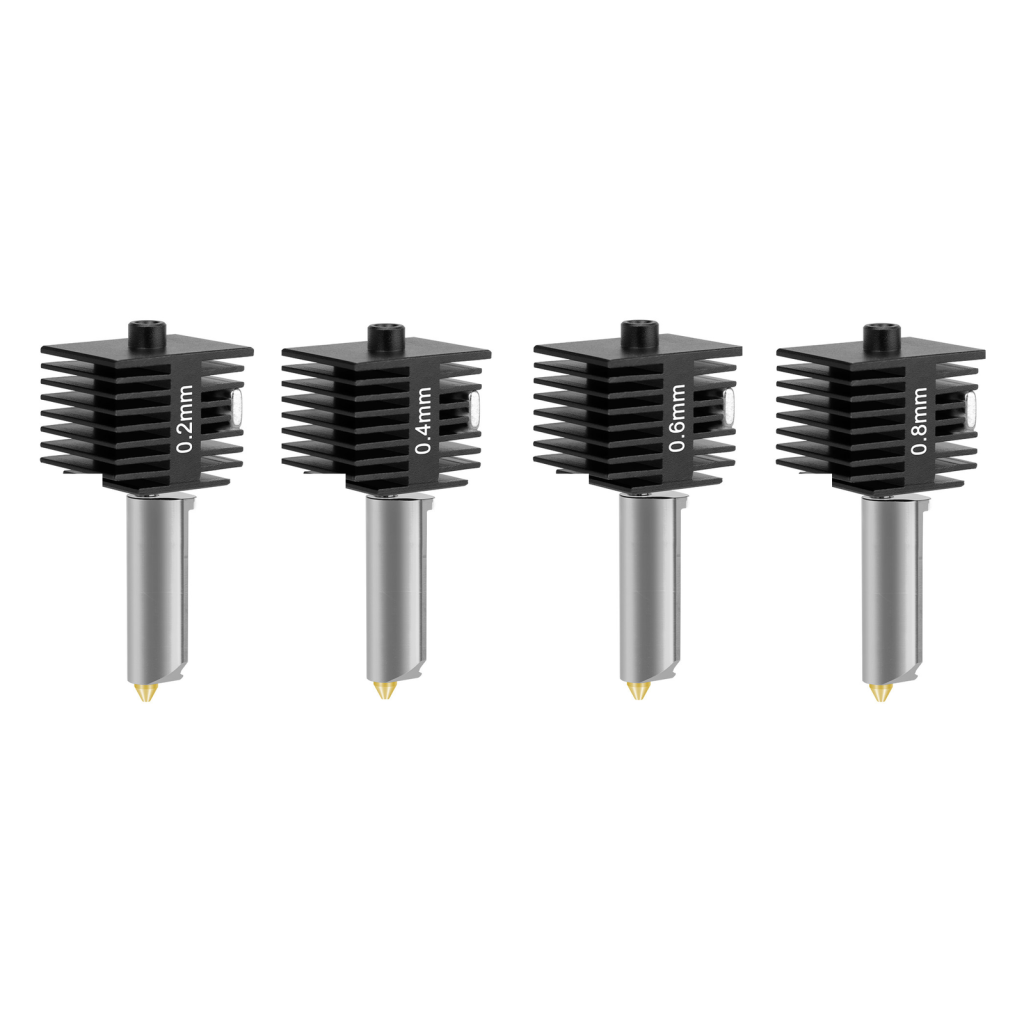 A2L/A1 Hotend Integrated Nano Coated Hardened Steel Nozzle (Golden Tip)