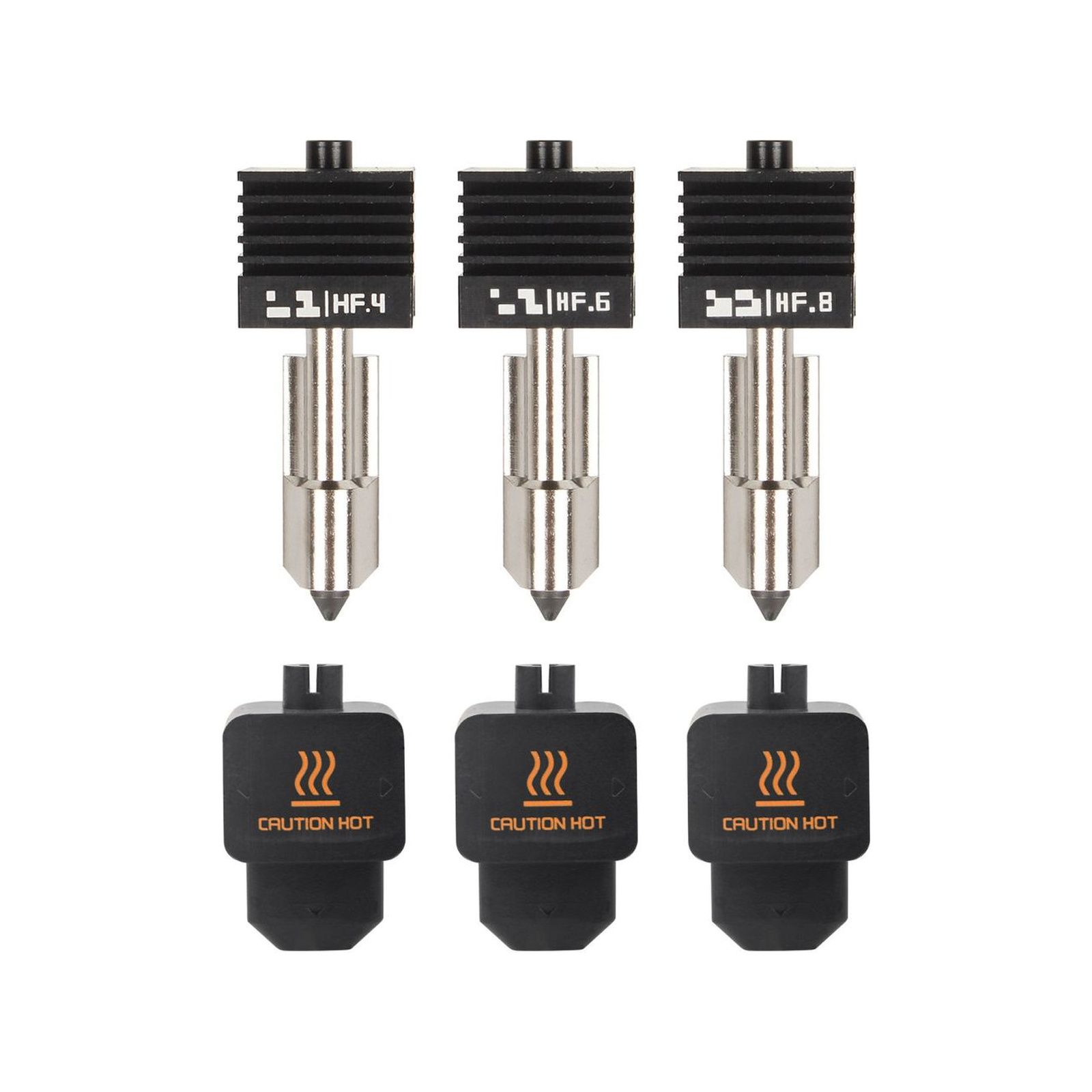 H2 High Flow Hotend Integrated Hardened Steel