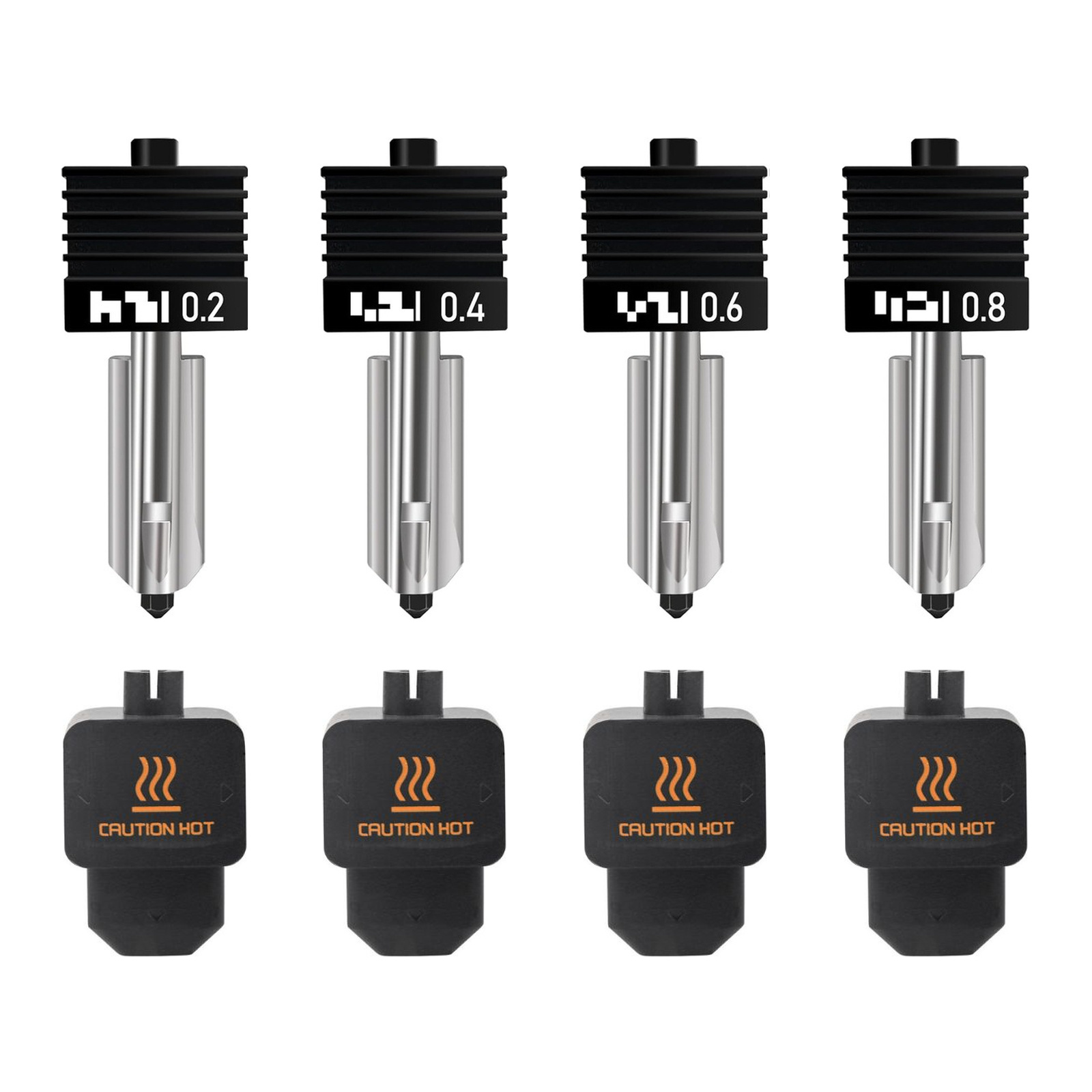 H2 Standard Flow Hotend Quick-Swap Hardened Steel
