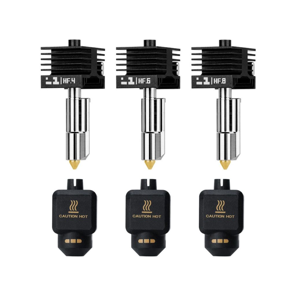 P2 High Flow Hotend Integrated Nano-Coated Gold Nozzle