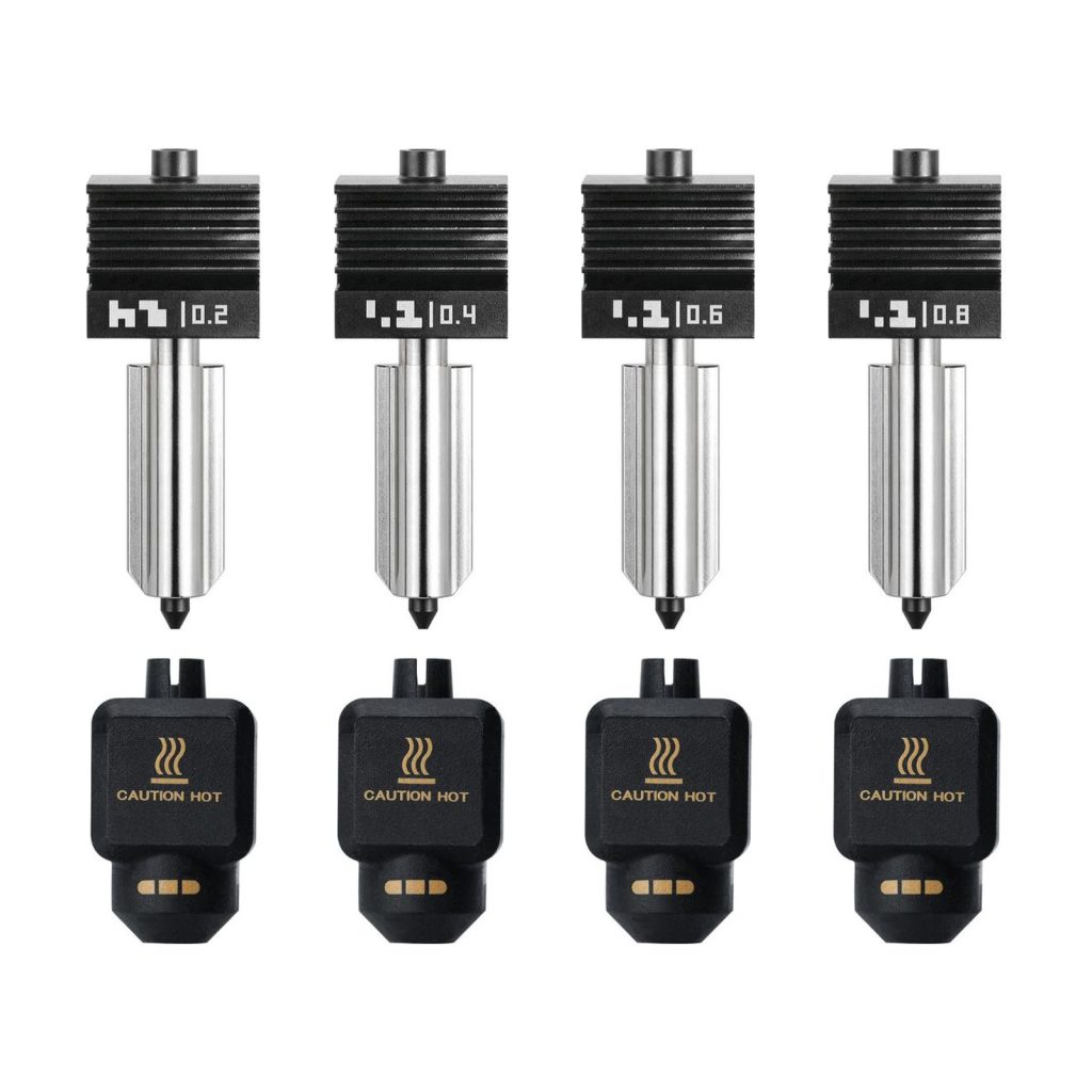 P2 Standard Flow Hotend Integrated Hardened Steel