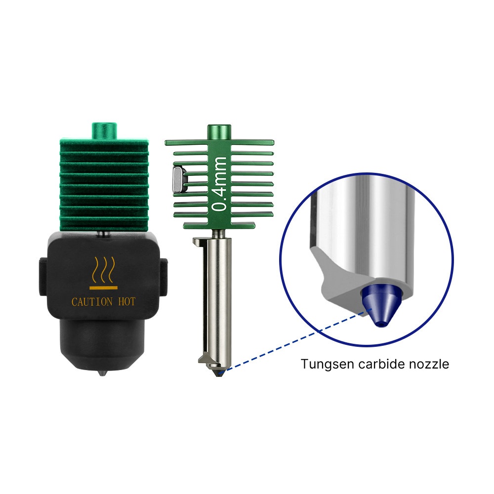 A2L/A1 Hotend Integrated Tungsten Carbide Nozzle - Image 3